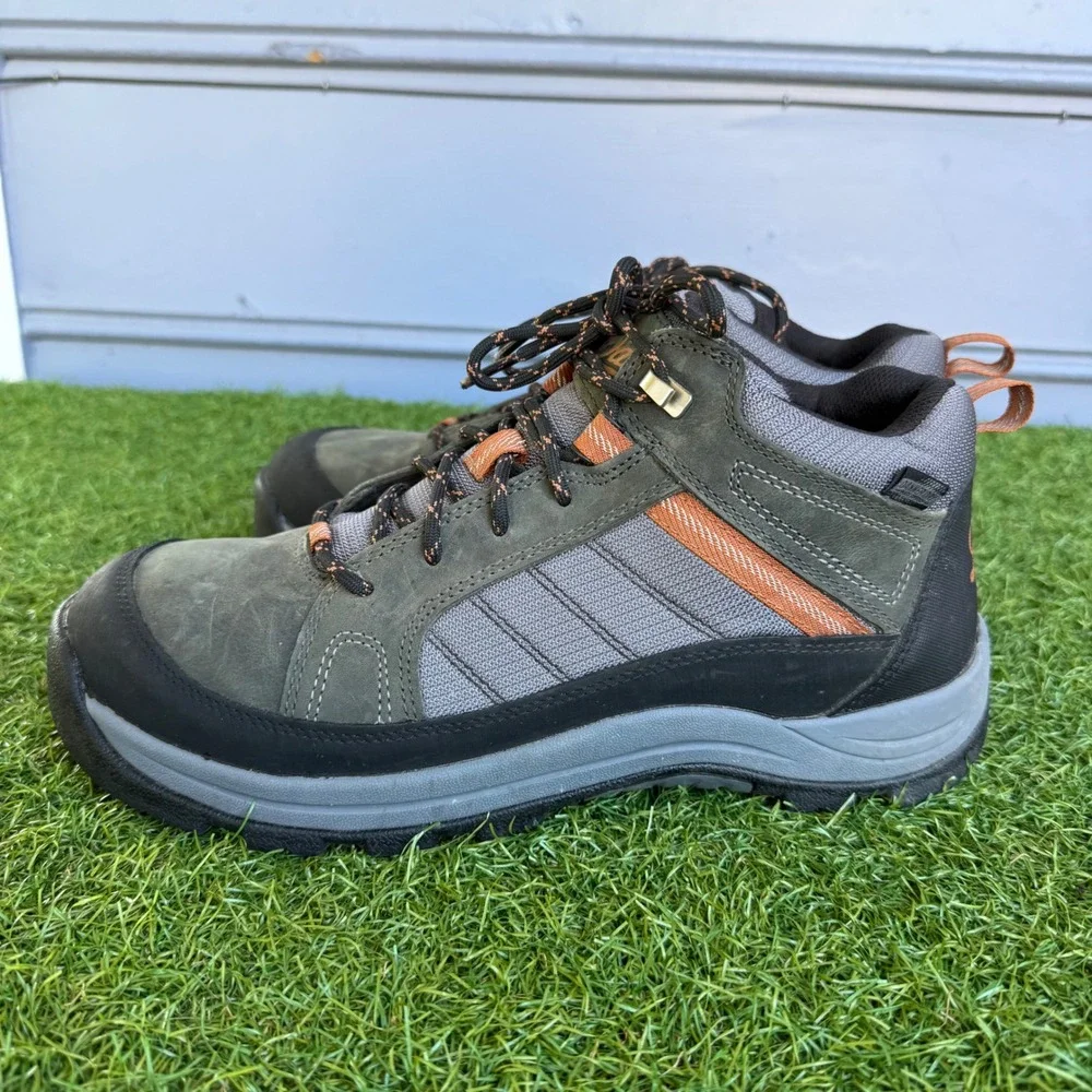 Danner Riverside 4.5 Gray Orange Mens Hiking Work Boots Size 10 D Gorpcore